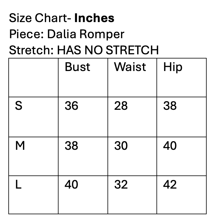 Dalia Romper