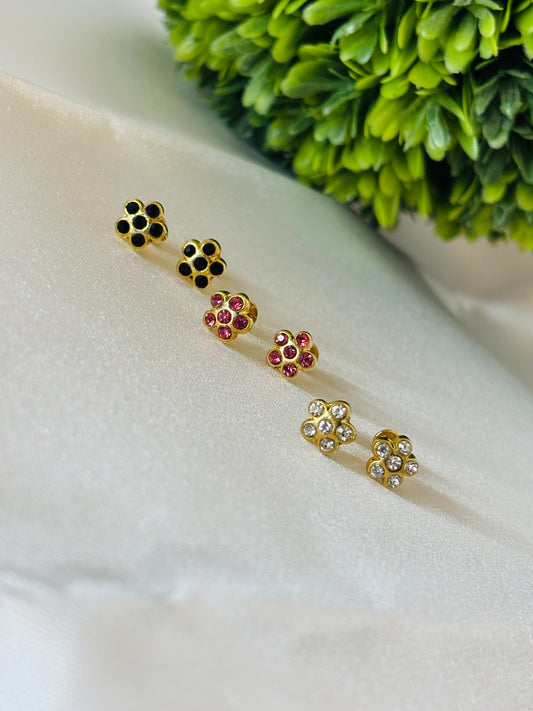 L A N T A N A Earrings Stud -GRETA