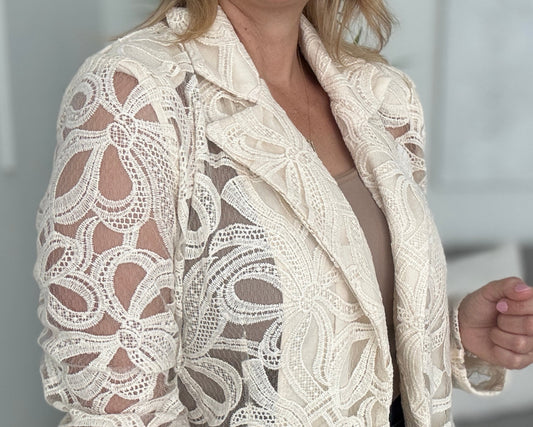 Brisa Lace Blazer