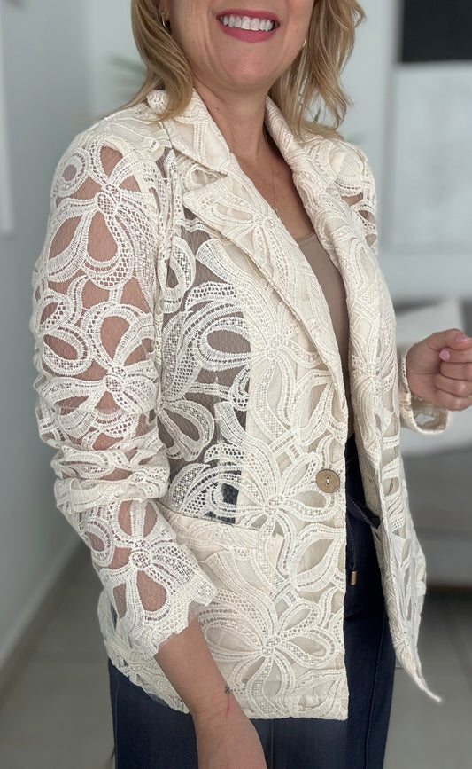 Brisa Lace Blazer