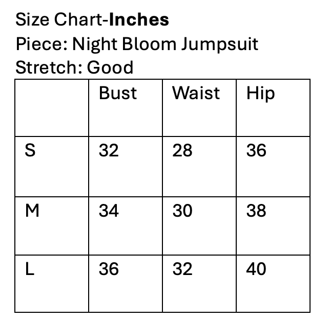 Night Bloom Jumpsuit