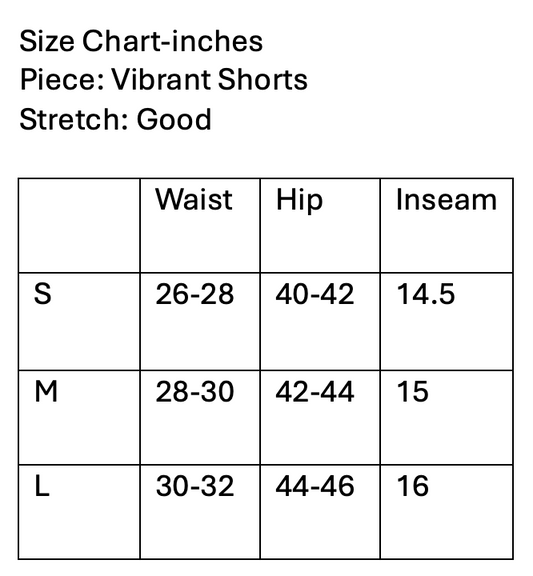 Vibrant Shorts
