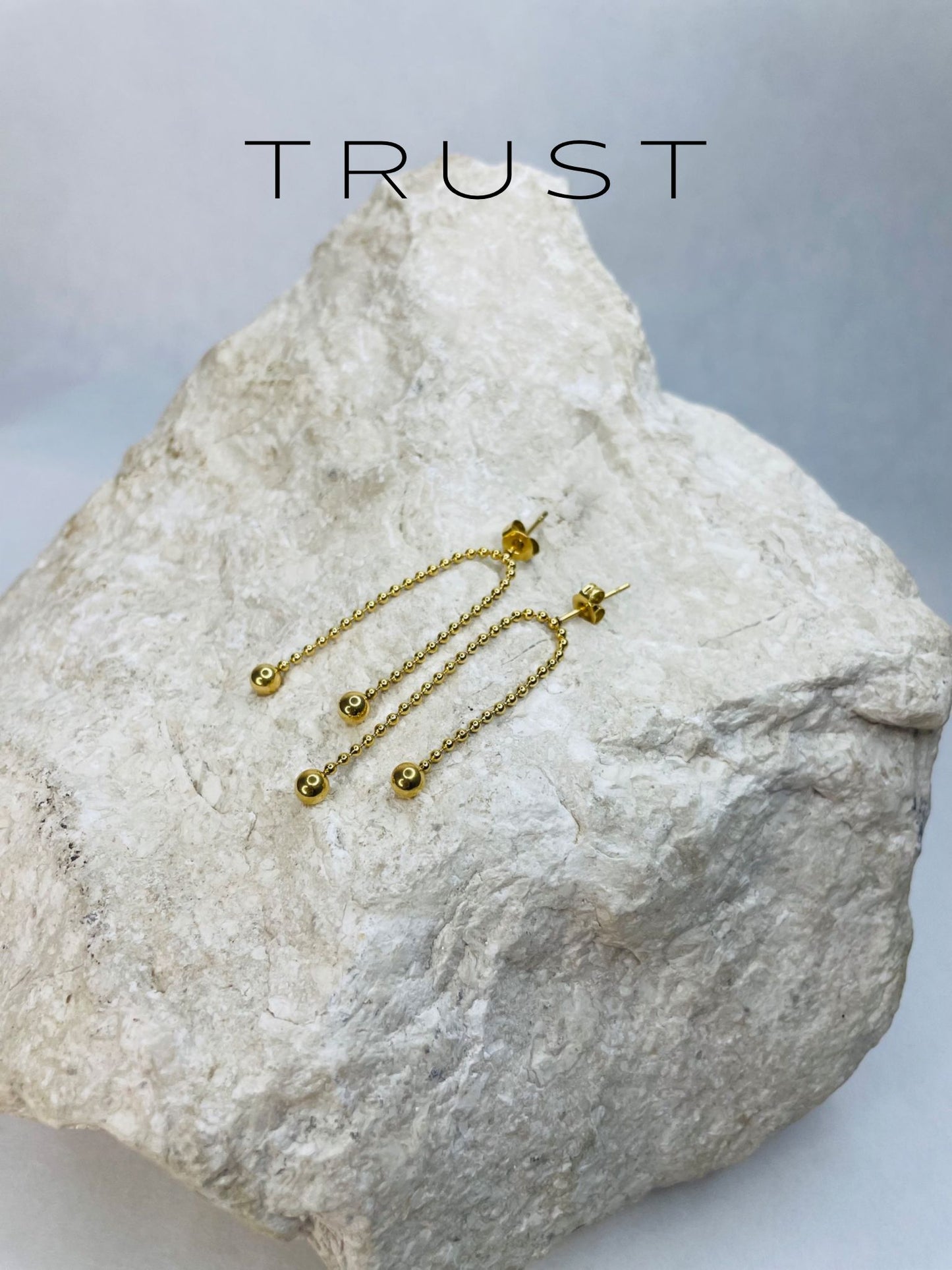T R U S T Earring