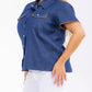 Denim Top-Curvy