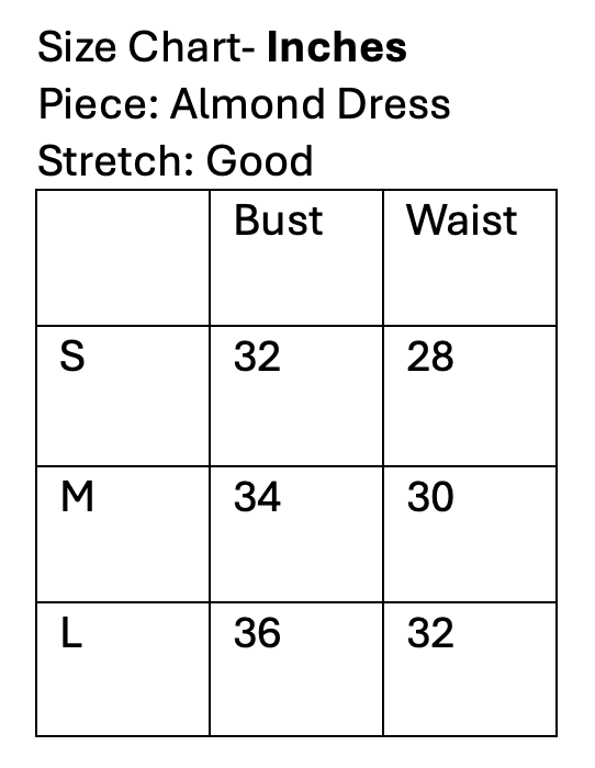 Almond Dress