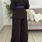 BLACK & DENIM PANTS SET