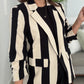 Black & Sand Blazer