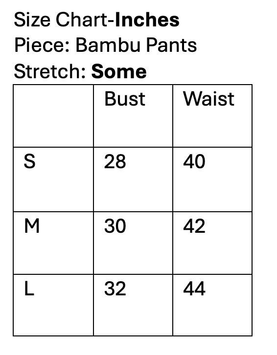 Bambu Pants