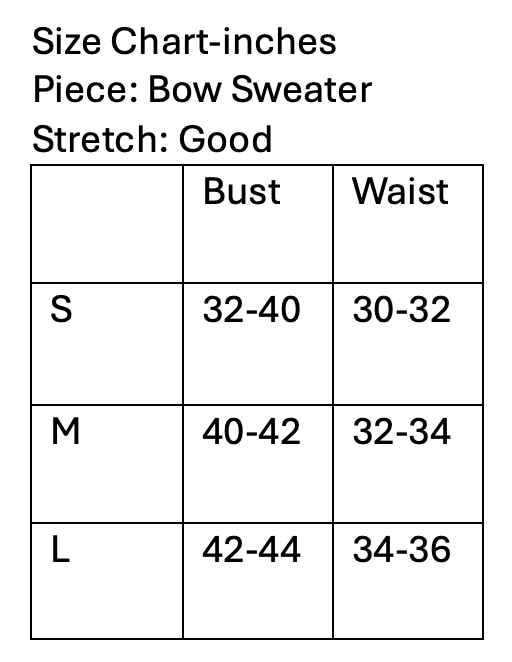 Bow Sweater