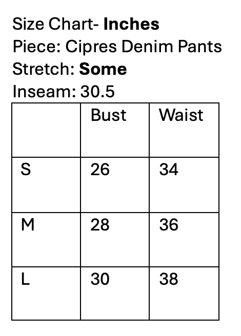 Cipres Denim Pants