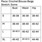 Crochet Beige Blouse