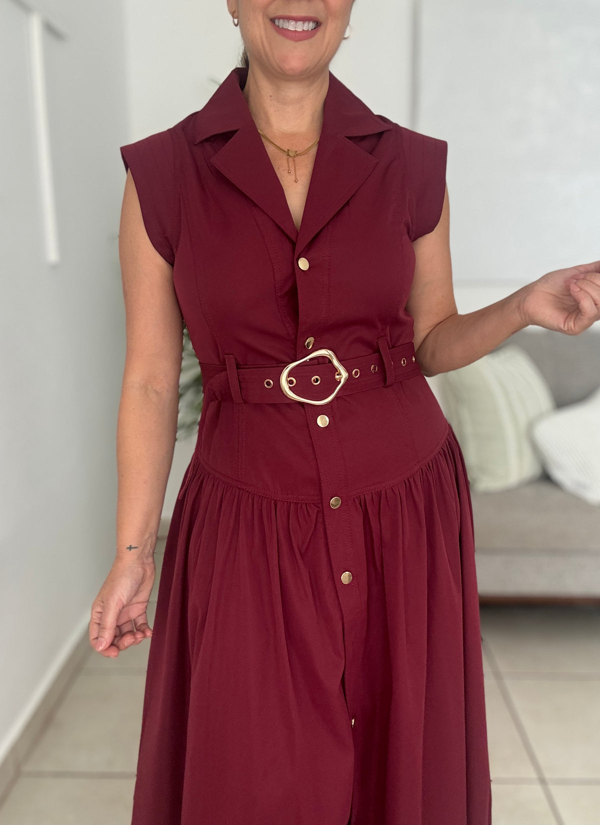 Dark Rose Dress