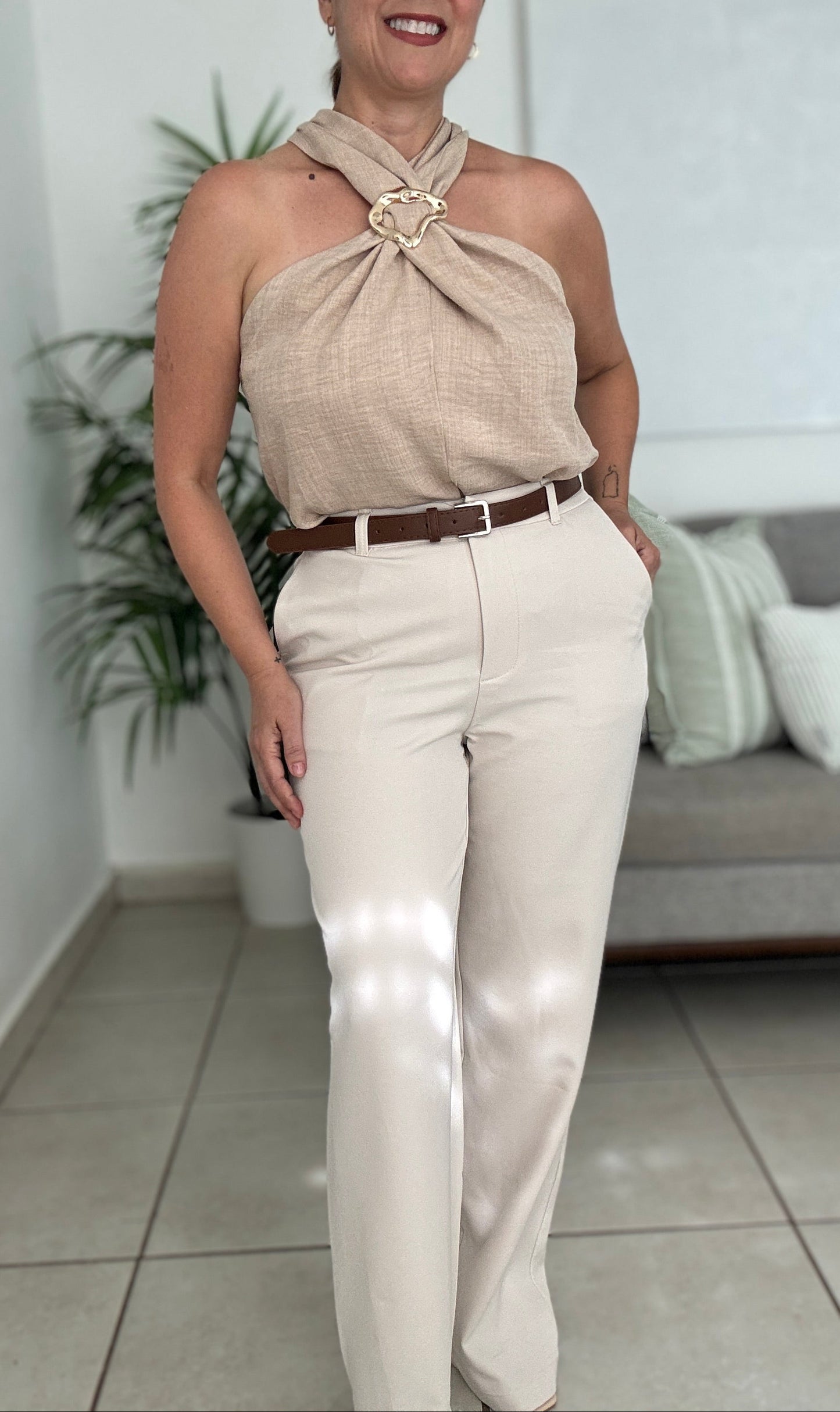 Duna Pants- Taupe