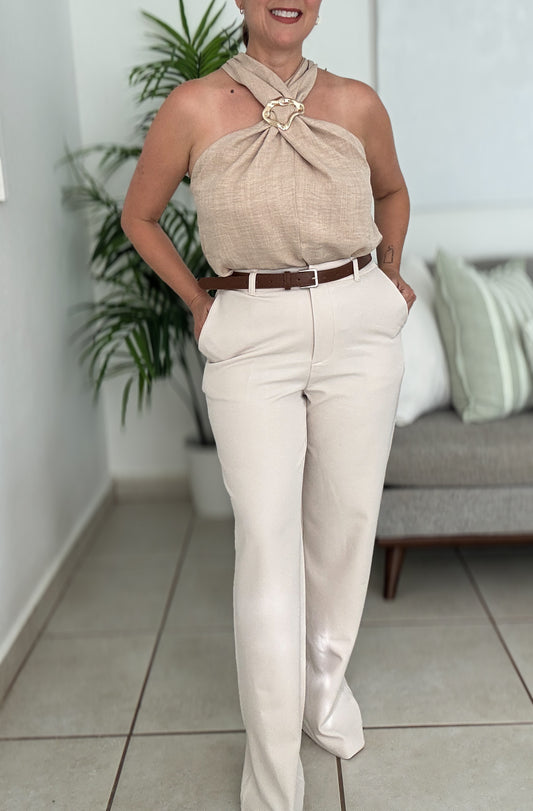 Duna Pants- Taupe