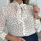 Elegant Dots Top