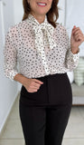 Elegant Dots Top