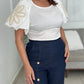 Floral Slevees Top