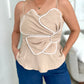 Flower Peplum Top