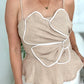 Flower Peplum Top