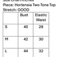 Hortensia Two Tone Top