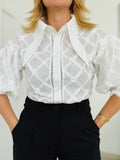 Sophisticated White Blouse