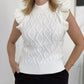 Ruffle Sleeve Sweater