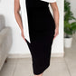 Jazmin Dress-Black & White