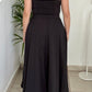 Camelia Black Skirt Set