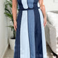 Ocean Blue Skirt Set