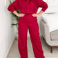 Red Rose Pant Set