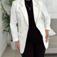 Camellia Blazer-Off White