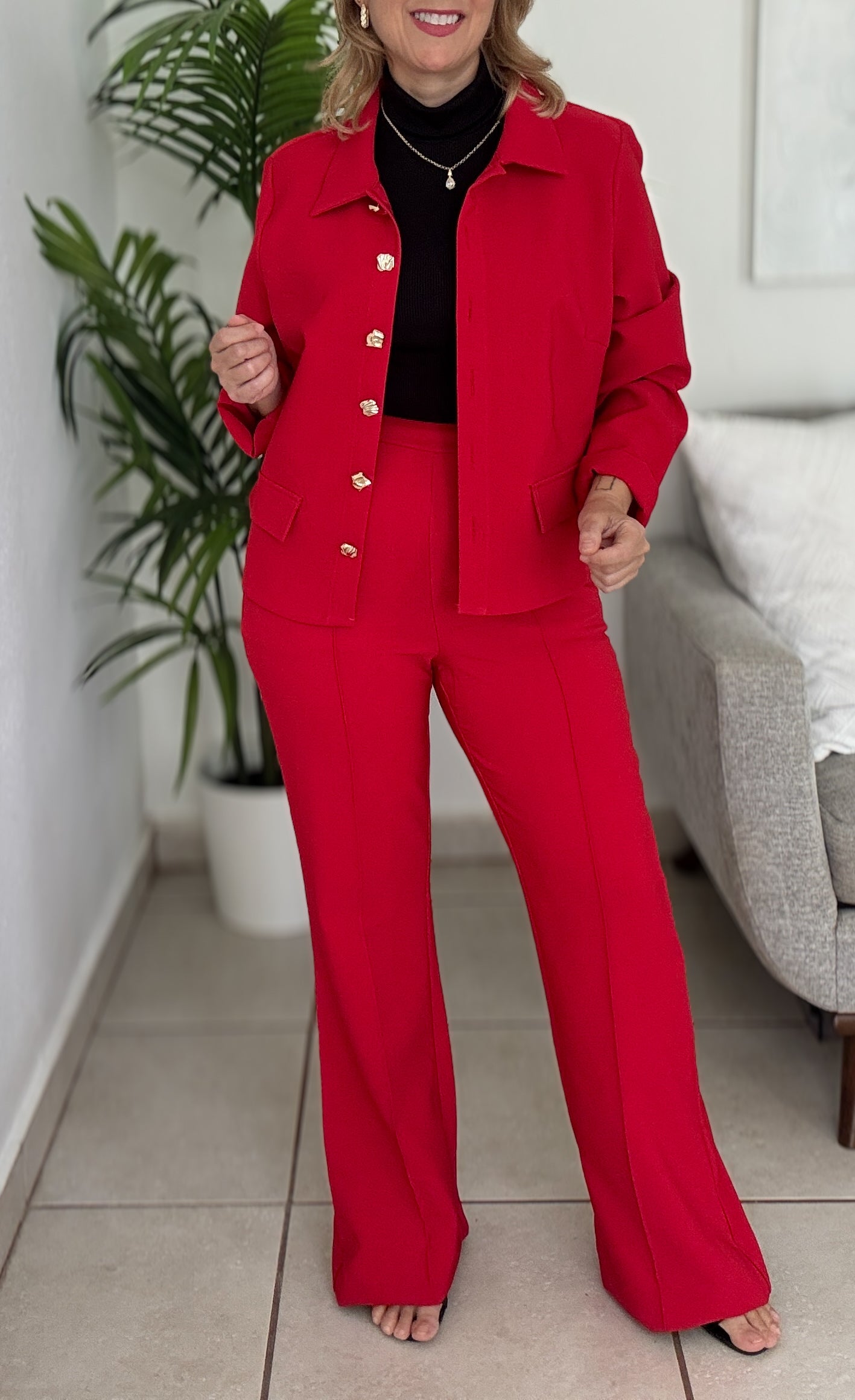 Flamboyan Pants Set