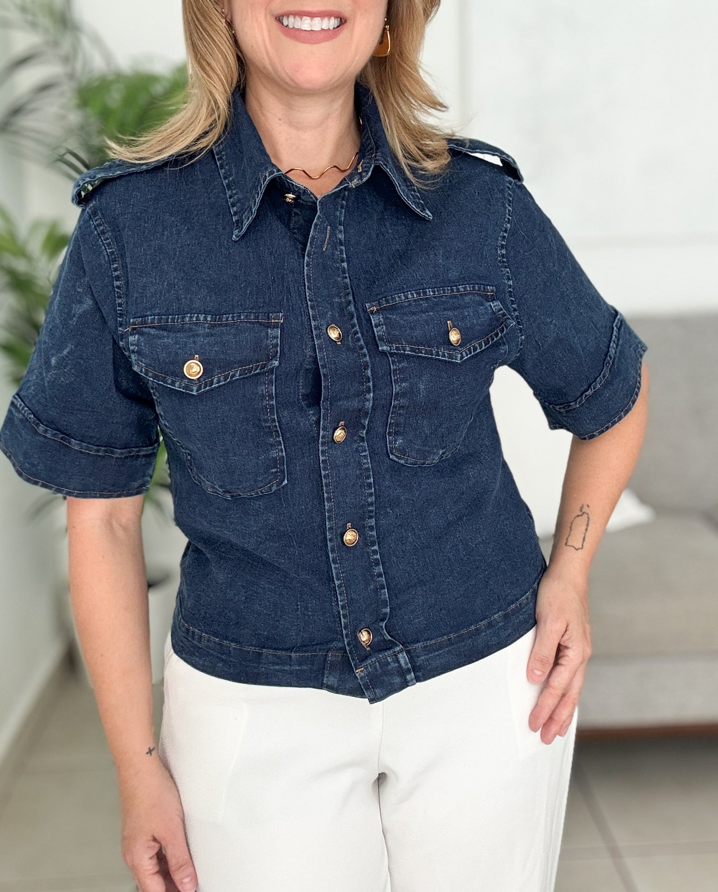 Mostera Denim Top & Jacket