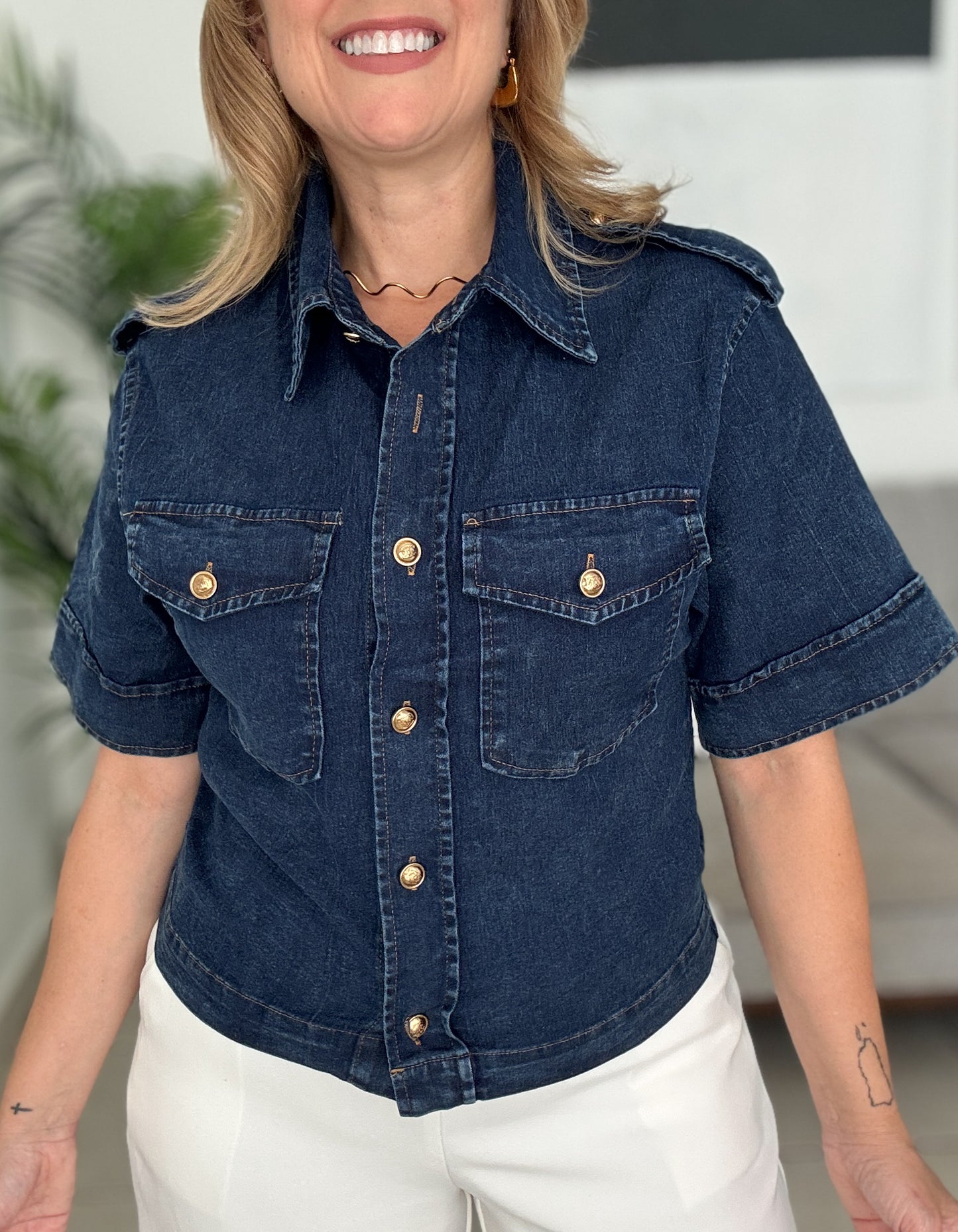 Mostera Denim Top & Jacket