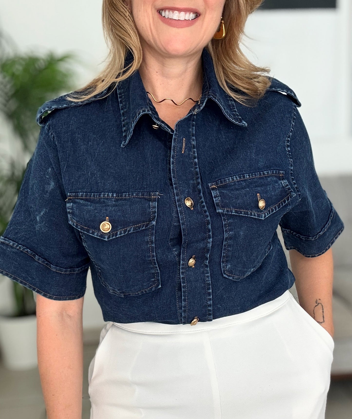 Mostera Denim Top & Jacket