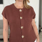 Ebano Brown Top