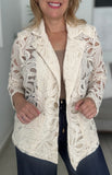 Brisa Lace Blazer