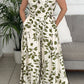 Green Leaves Pants Set