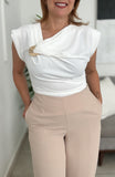 Orquidea Top- Off White