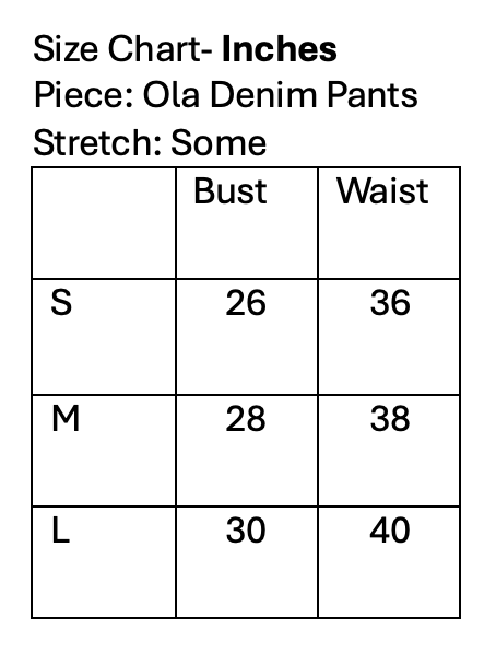 Ola Denim Pants