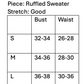 Ruffle Sleeve Sweater