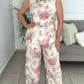 Sweet Flowers Pants Set