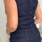 Tropic Dark Denim Short Set