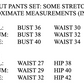 Walnut Pants Set