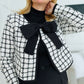 Black & White Bow Jacket