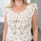 Natural Crochet Top