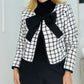 Black & White Bow Jacket