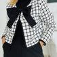 Black & White Bow Jacket