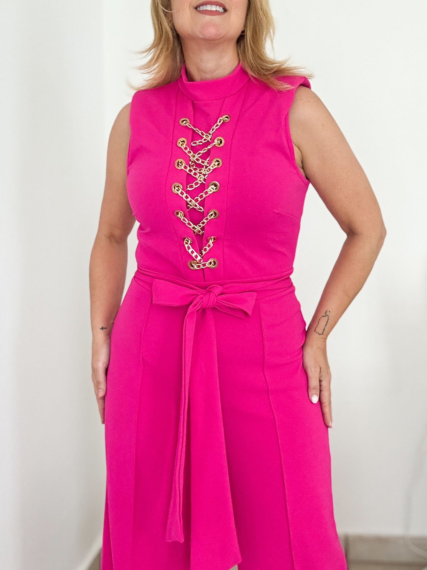 Pink Orquidea Jumpsuit