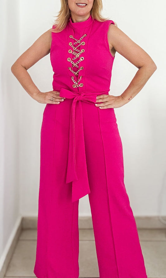 Pink Orquidea Jumpsuit